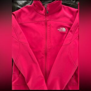 The North Face Fuchsia Softshell Jacket
